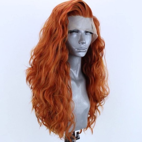 22” Copper Orange WAVYLace Wig NEW